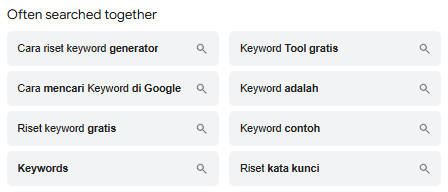 Cara Riset Keyword: Panduan Langkah demi Langkah dengan Tools Gratis Pencarian terkait di Google untuk keyword cara riset keyword